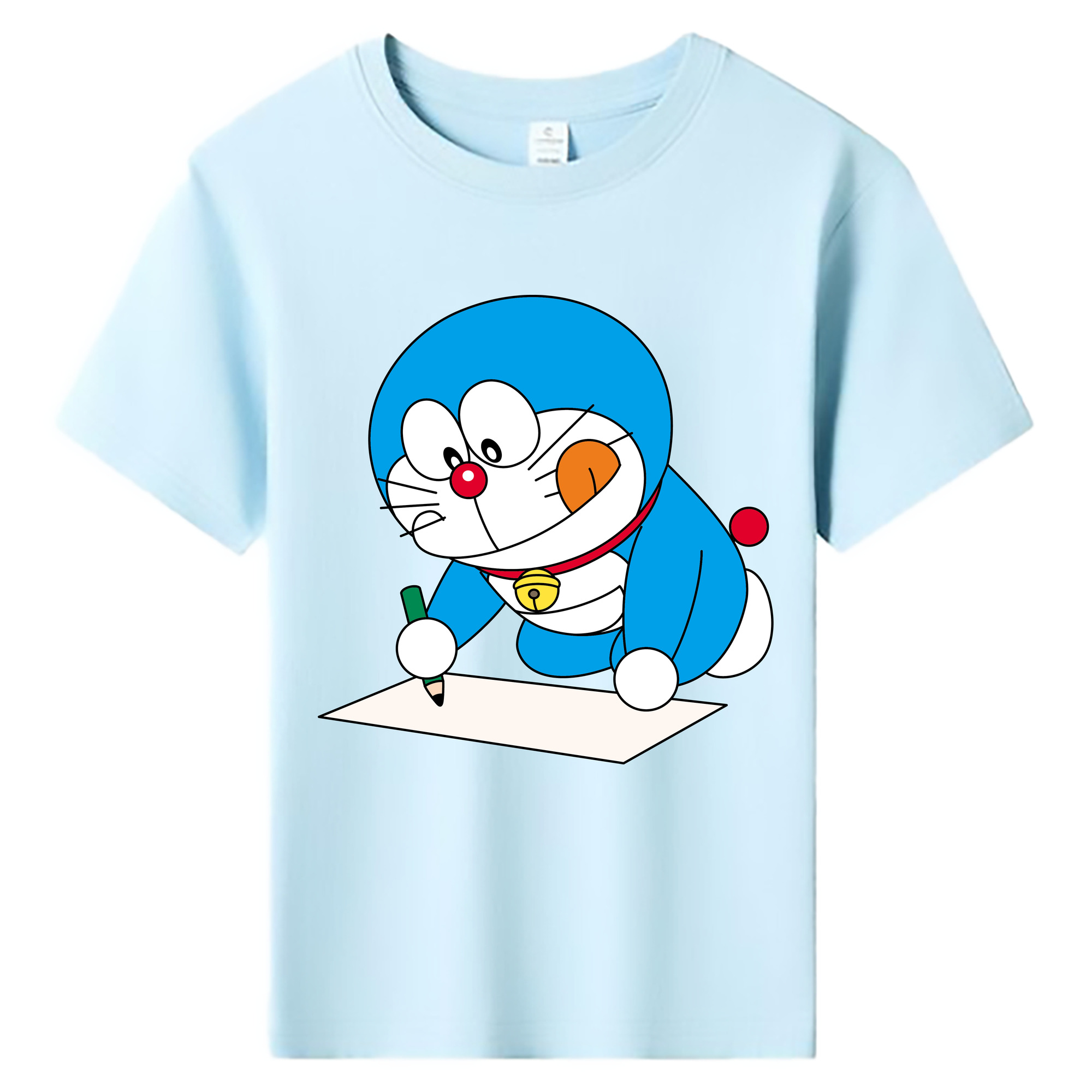 （画像用） ドラえもん Doraemon 綿100％キッズTシャツ（フロントプリント）